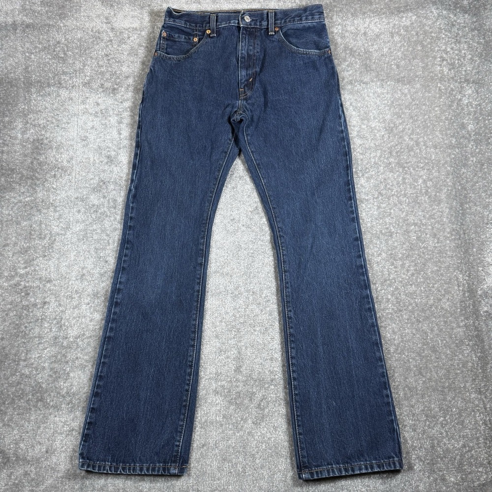 Levi's 517 Jeans Men's 32x34 Blue Denim Bootcut Western Rodeo Cowboy